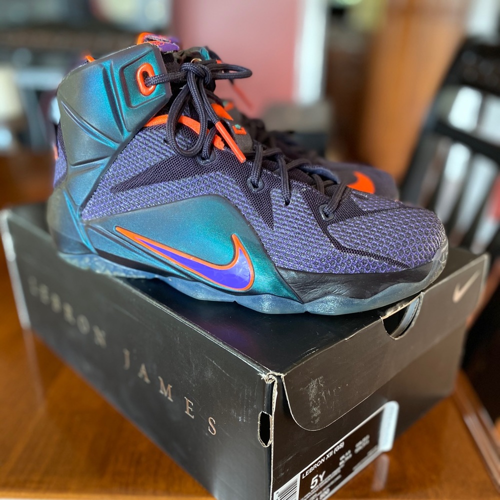 Lebron XII (LIKE NEW- only worn a few times)